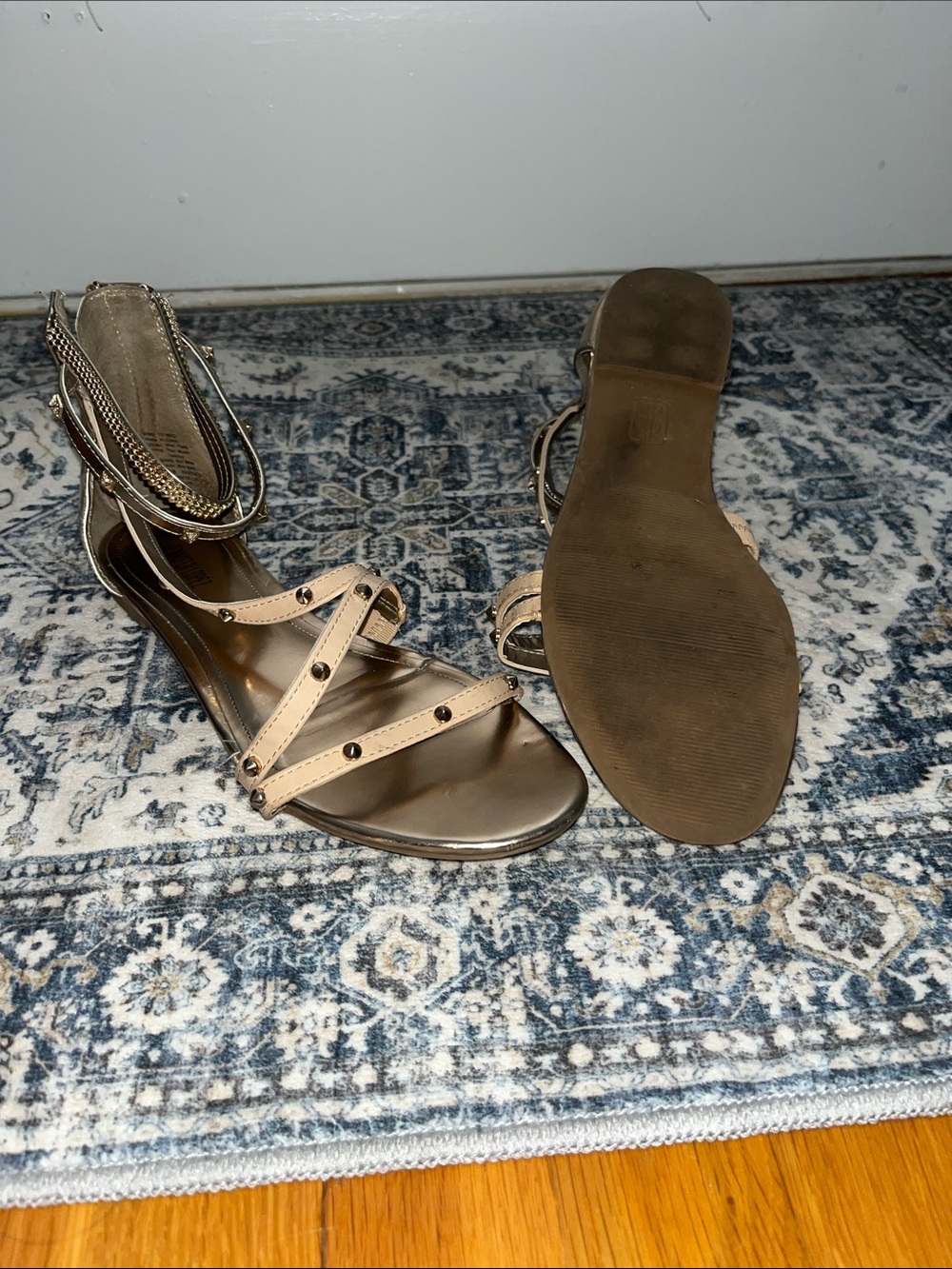 Women’s Strappy Ankle-Wrap Sandals- Jennifer Lopez